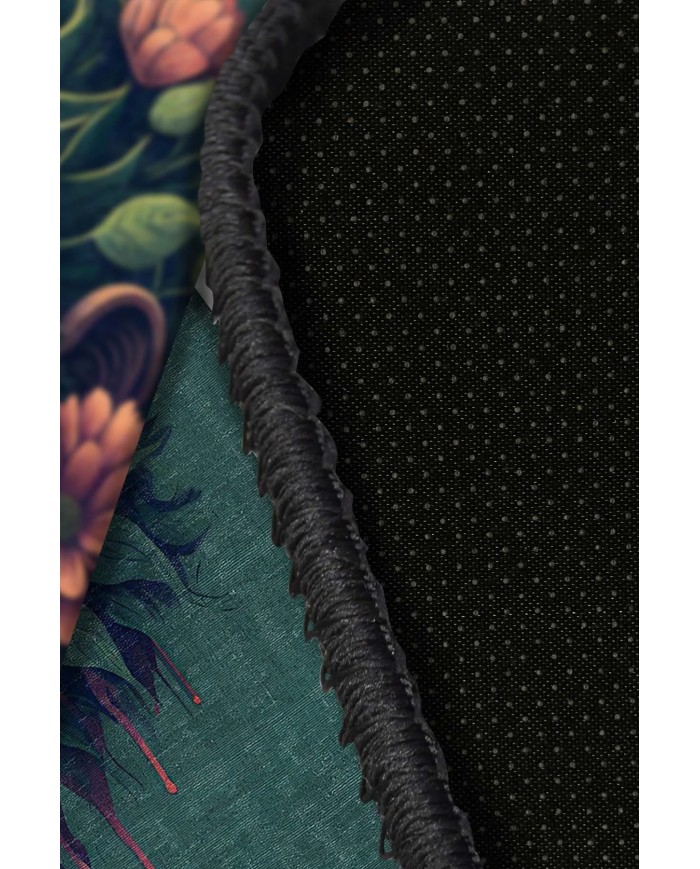 Monkey Şönil Gamer Halısı Pamuk Tabanlı Yıkanabilen Kaymaz Genç Odası Oyuncu Gaming Halısı