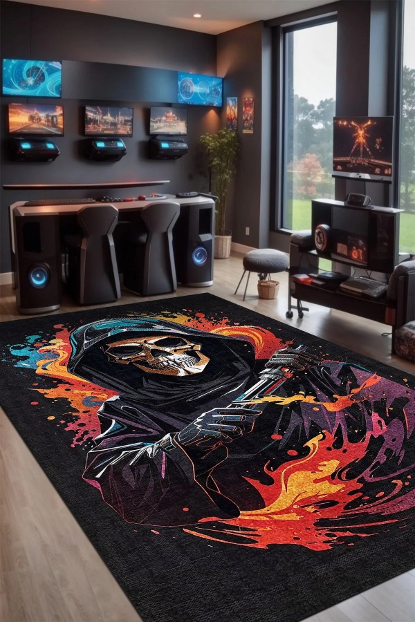 Power Şönil Gamer Halısı Pamuk Tabanlı Yıkanabilen Kaymaz Genç Odası Oyuncu Gaming Halısı Power Şönil Gamer Halısı Pamuk Tabanlı Yıkanabilen Kaymaz Genç Odası Oyuncu Gaming Halısı