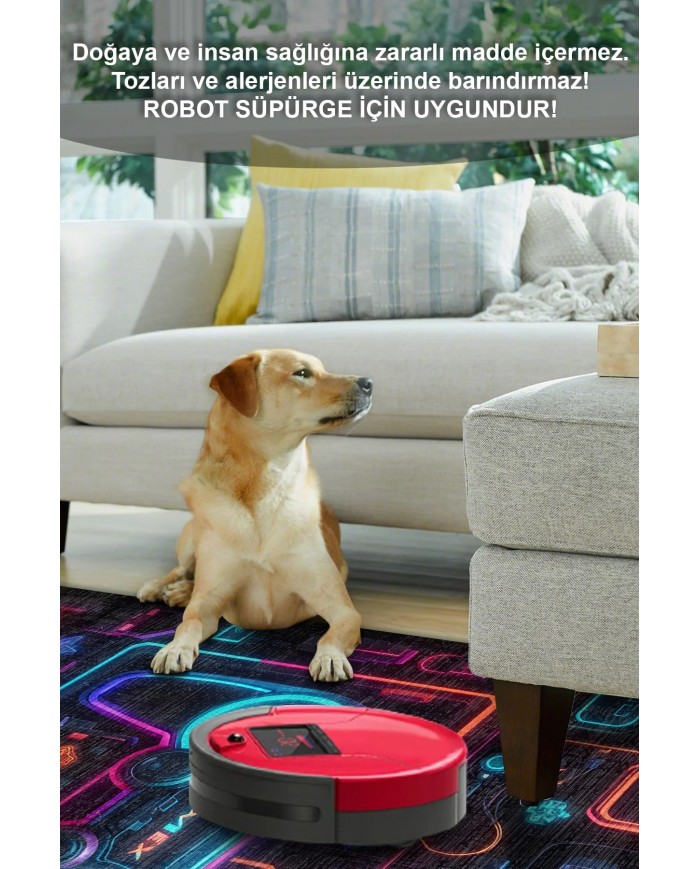 Rage Şönil Gamer Halısı Pamuk Tabanlı Yıkanabilen Kaymaz Genç Odası Oyuncu Gaming Halısı