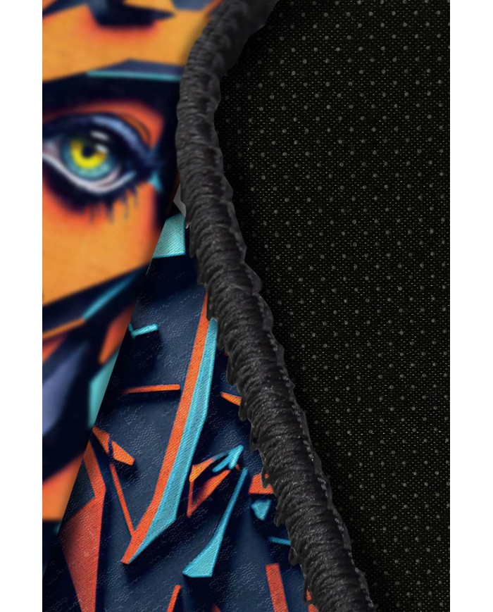 Overgrown Şönil Gamer Halısı Pamuk Tabanlı Yıkanabilen Kaymaz Genç Odası Oyuncu Gaming Halısı