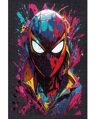 Spider Şönil Gamer Halısı Pamuk Tabanlı Yıkanabilen Kaymaz Genç Odası Oyuncu Gaming Halısı