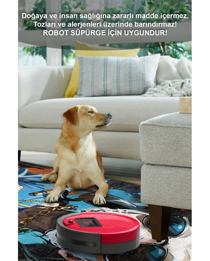 Snoop Şönil Gamer Halısı Pamuk Tabanlı Yıkanabilen Kaymaz Genç Odası Oyuncu Gaming Halısı