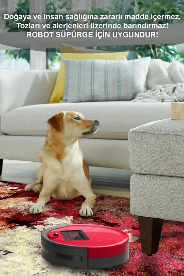 Shoko Desenli Pamuk Tabanlı Yıkanabilen Kaydırmaz Antibakteriyel Şönil Salon Halısı