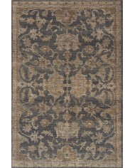 Selezi Desenli Pamuk Tabanlı Yıkanabilen Kaydırmaz Antibakteriyel Şönil Salon Halısı