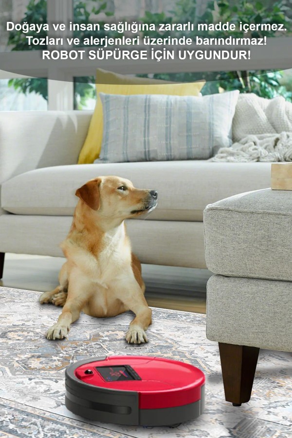 Sarande Desenli Pamuk Tabanlı Yıkanabilen Kaydırmaz Antibakteriyel Şönil Salon Halısı