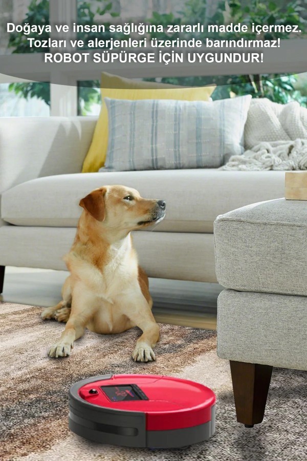 Rizta Desenli Pamuk Tabanlı Yıkanabilen Kaydırmaz Antibakteriyel Şönil Salon Halısı