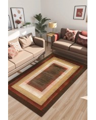 Ningo Kadife Yıkanabilir Kaymaz Pamuk Tabanlı Antibakteriyel Salon Halısı