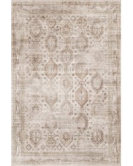 Yansum Desenli Pamuk Tabanlı Yıkanabilen Kaydırmaz Antibakteriyel Şönil Salon Halısı