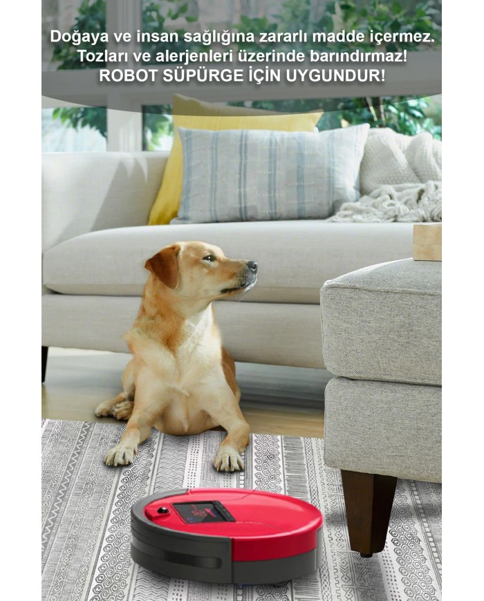 Tromse Desenli Pamuk Tabanlı Yıkanabilen Kaydırmaz Antibakteriyel Şönil Salon Halısı