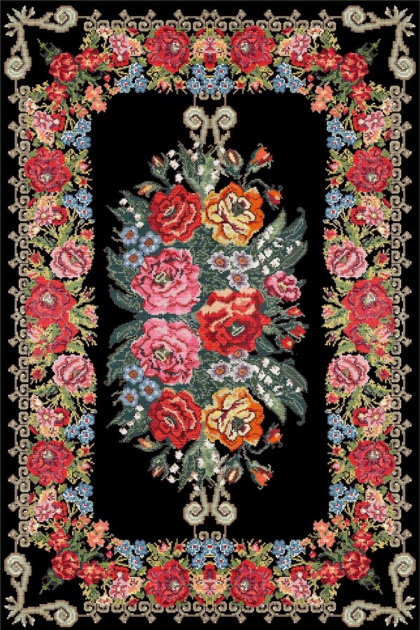 Sinse Kadife Yıkanabilir Kaymaz Pamuk Tabanlı Antibakteriyel Salon Halısı