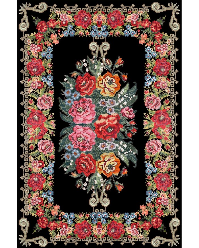 Sinse Kadife Yıkanabilir Kaymaz Pamuk Tabanlı Antibakteriyel Salon Halısı