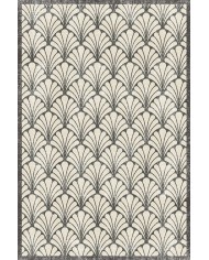 Coco Desenli Pamuk Tabanlı Yıkanabilen Kaydırmaz Antibakteriyel Şönil Salon Halısı