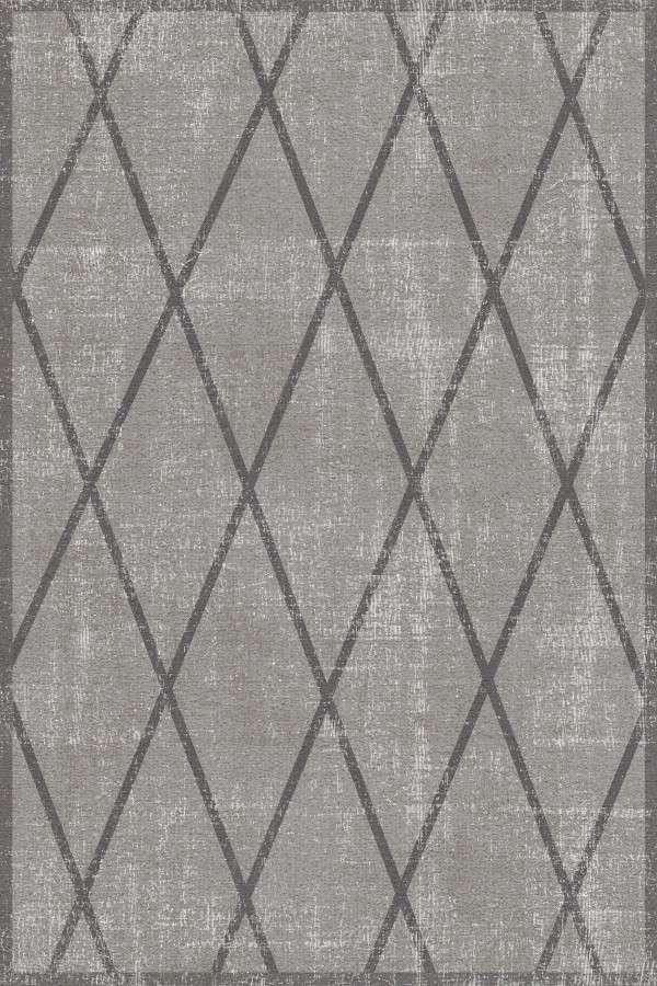 Dream Desenli Pamuk Tabanlı Yıkanabilen Kaydırmaz Antibakteriyel Şönil Salon Halısı