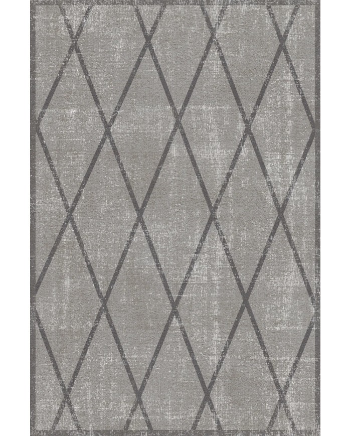 Dream Desenli Pamuk Tabanlı Yıkanabilen Kaydırmaz Antibakteriyel Şönil Salon Halısı