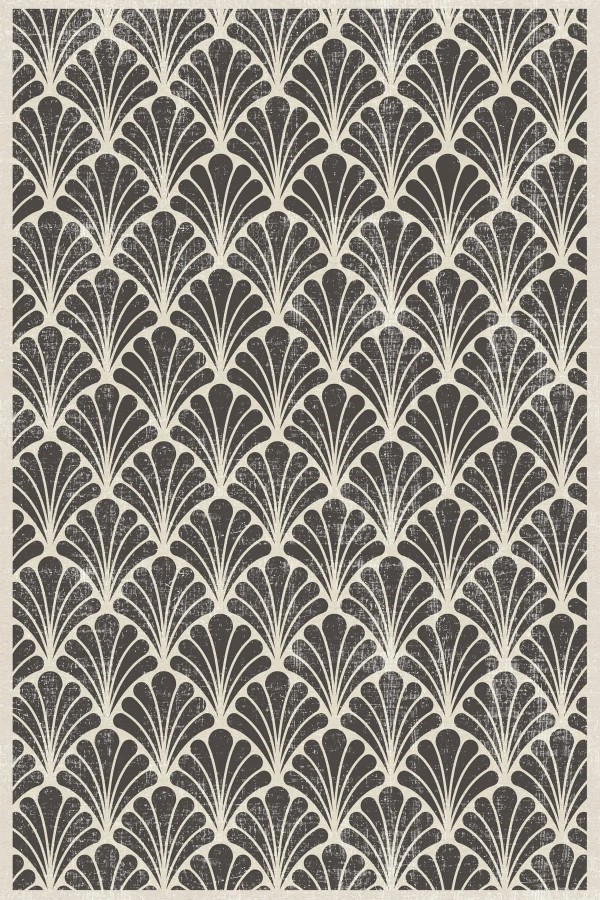 Ensel Desenli Pamuk Tabanlı Yıkanabilen Kaydırmaz Antibakteriyel Şönil Salon Halısı