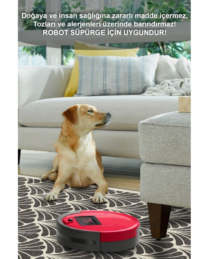 Ensel Desenli Pamuk Tabanlı Yıkanabilen Kaydırmaz Antibakteriyel Şönil Salon Halısı