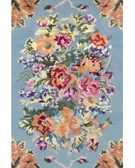 Lucio Desenli Pamuk Tabanlı Yıkanabilen Kaydırmaz Antibakteriyel Şönil Salon Halısı