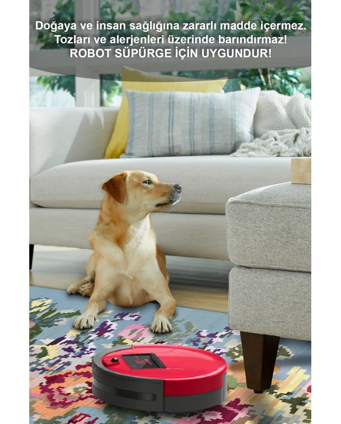 Lucio Desenli Pamuk Tabanlı Yıkanabilen Kaydırmaz Antibakteriyel Şönil Salon Halısı