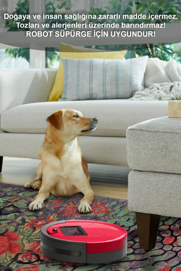 Melin Modern Desenli Pamuk Tabanlı Yıkanabilen Kaydırmaz Antibakteriyel Şönil Salon Halısı