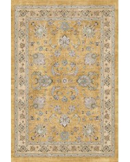 Serein Patchwork Desenli Pamuk Tabanlı Yıkanabilen Kaydırmaz Antibakteriyel Şönil Salon Halısı