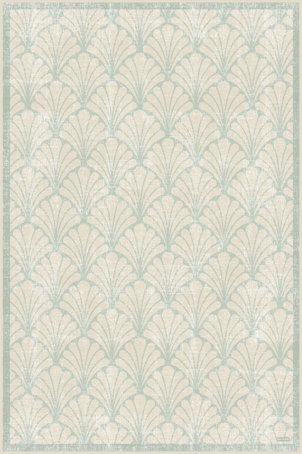 Velvet Desenli Pamuk Tabanlı Yıkanabilen Kaydırmaz Antibakteriyel Şönil Salon Halısı