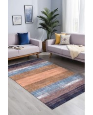 Alnas Kadife Yıkanabilir Kaymaz Pamuk Tabanlı Antibakteriyel Salon Halısı