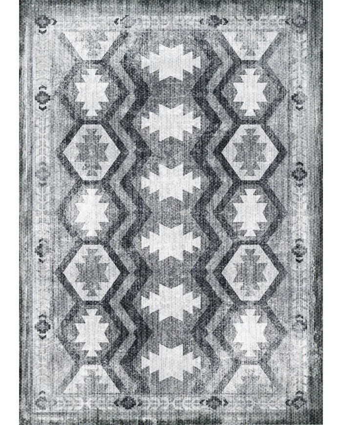 Daliana Kadife Yıkanabilir Kaymaz Pamuk Tabanlı Antibakteriyel Salon Halısı