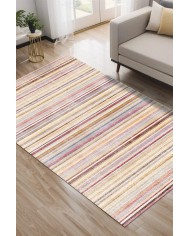 Helen Kadife Yıkanabilir Kaymaz Pamuk Tabanlı Antibakteriyel Salon Halısı