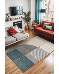 Lavin Kadife Yıkanabilir Kaymaz Pamuk Tabanlı Antibakteriyel Salon Halısı