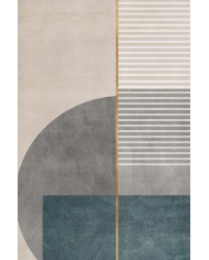 Lavin Kadife Yıkanabilir Kaymaz Pamuk Tabanlı Antibakteriyel Salon Halısı