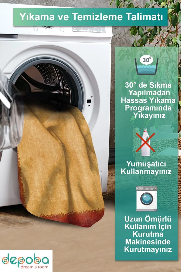 Lavita Kadife Yıkanabilir Kaymaz Pamuk Tabanlı Antibakteriyel Salon Halısı Lavita Kadife Yıkanabilir Kaymaz Pamuk Tabanlı Antibakteriyel Salon Halısı