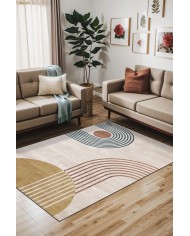 Reyaz Kadife Yıkanabilir Kaymaz Pamuk Tabanlı Antibakteriyel Salon Halısı