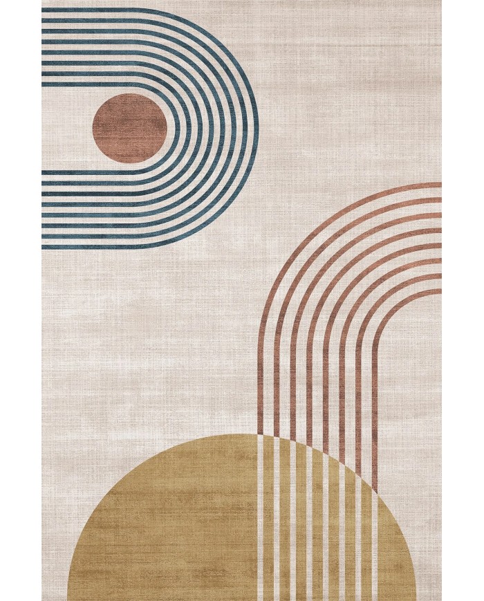 Reyaz Kadife Yıkanabilir Kaymaz Pamuk Tabanlı Antibakteriyel Salon Halısı