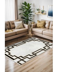 Teddy Kadife Yıkanabilir Kaymaz Pamuk Tabanlı Antibakteriyel Salon Halısı