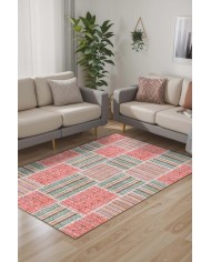 Henry Kadife Yıkanabilir Kaymaz Pamuk Tabanlı Antibakteriyel Salon Halısı