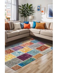 Kepa Kadife Yıkanabilir Kaymaz Pamuk Tabanlı Antibakteriyel Salon Halısı