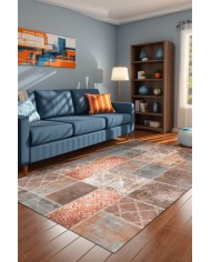 Nandy Kadife Yıkanabilir Kaymaz Pamuk Tabanlı Antibakteriyel Salon Halısı