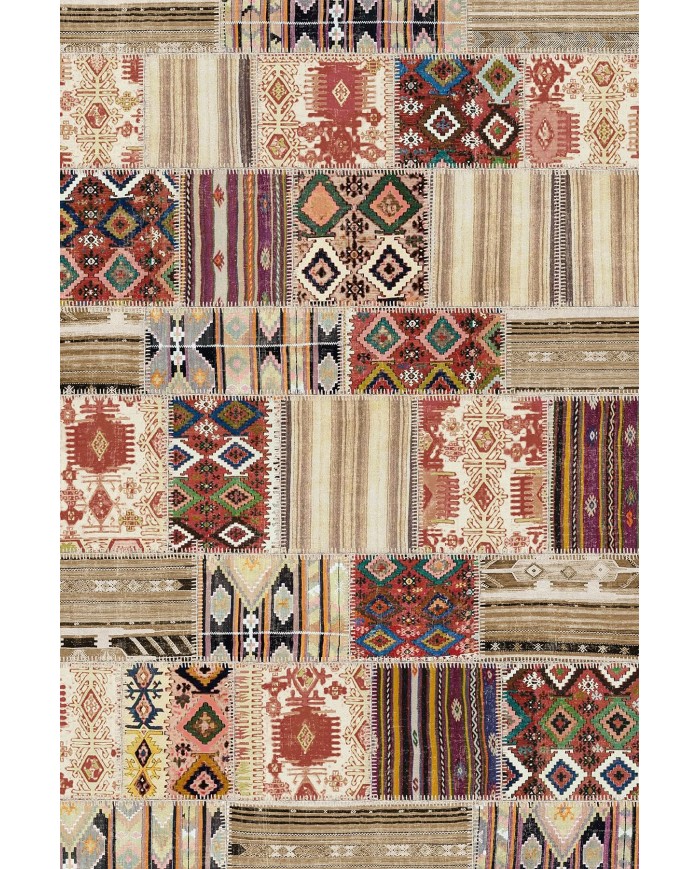 Uranüs Kadife Yıkanabilir Kaymaz Pamuk Tabanlı Antibakteriyel Salon Halısı