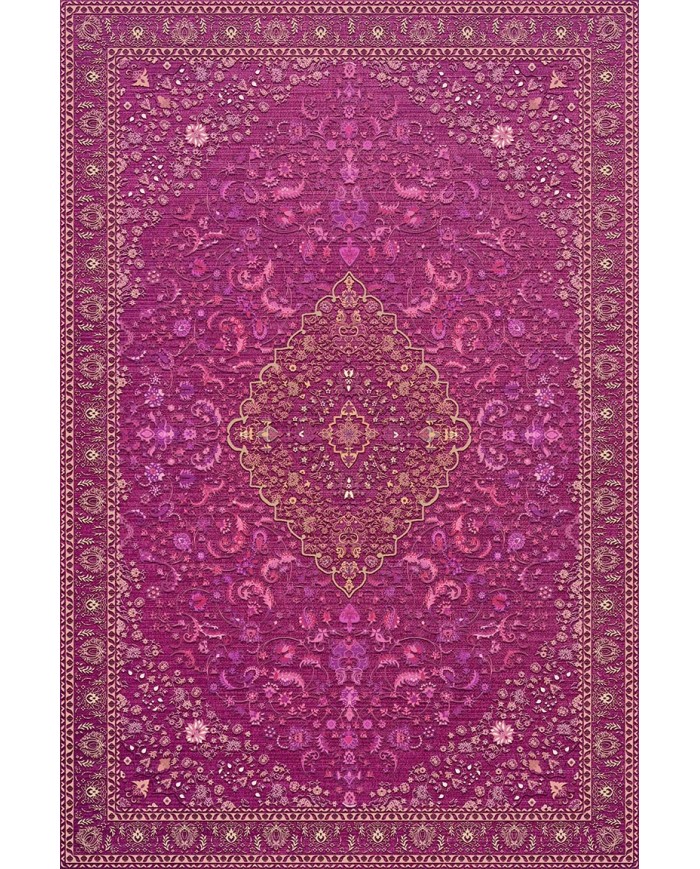 Jutte Kadife Yıkanabilir Kaymaz Pamuk Tabanlı Antibakteriyel Salon Halısı