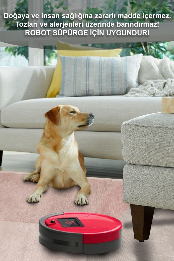 Rasta Vintage Desenli Pamuk Tabanlı Yıkanabilen Kaydırmaz Antibakteriyel Şönil Salon Halısı