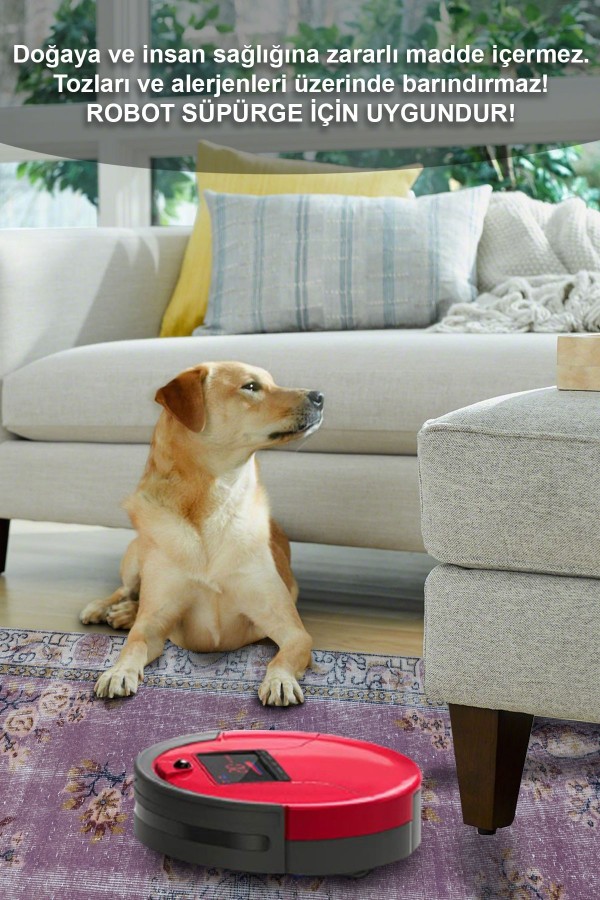 Lavans Vintage Desenli Pamuk Tabanlı Yıkanabilen Kaydırmaz Antibakteriyel Şönil Salon Halısı