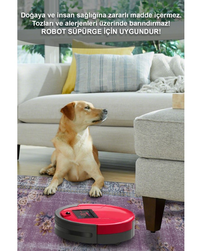 Lavans Vintage Desenli Pamuk Tabanlı Yıkanabilen Kaydırmaz Antibakteriyel Şönil Salon Halısı