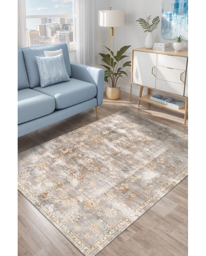 Missha Şönil Doğal Pamuk Tabanlı Salon Halısı Kaymaz Antibakteriyel Yıkanabilir Çevre, Hayvan Dostu