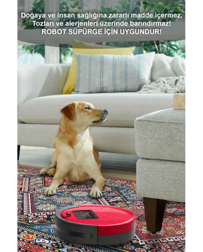 Betty Desenli Pamuk Tabanlı Yıkanabilen Kaymaz Antibakteriyel Şönil Salon Halısı