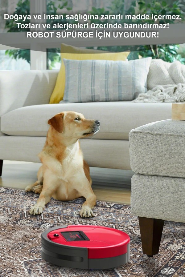 Crest Vintage Desenli Pamuk Tabanlı Yıkanabilen Kaydırmaz Antibakteriyel Şönil Salon Halısı