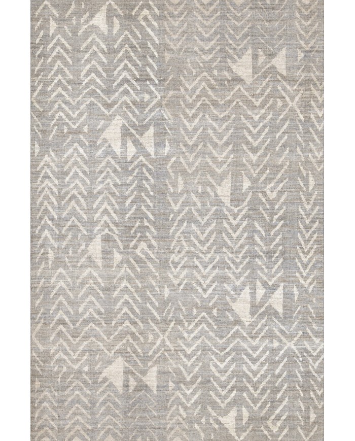 Gansio Modern Şönil Desenli Pamuk Tabanlı Yıkanabilen Kaydırmaz Antibakteriyel  Salon Halısı