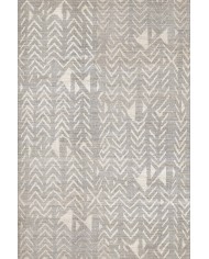 Gansio Modern Şönil Desenli Pamuk Tabanlı Yıkanabilen Kaydırmaz Antibakteriyel  Salon Halısı