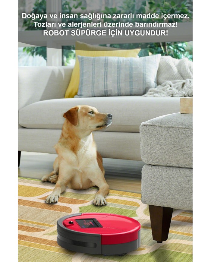 Lauro Modern Şönil Desenli Pamuk Tabanlı Yıkanabilen Kaydırmaz Antibakteriyel  Salon Halısı