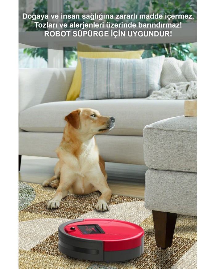 Bande Modern Şönil Desenli Pamuk Tabanlı Yıkanabilen Kaydırmaz Antibakteriyel  Salon Halısı