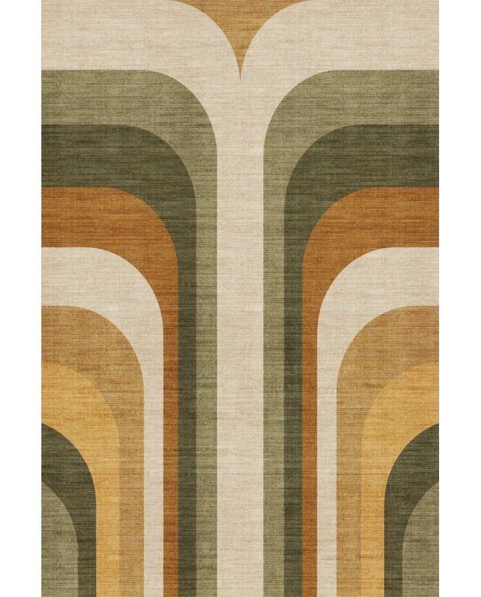 Pendao Modern Şönil Pamuk Tabanlı Yıkanabilen Kaydırmaz Antibakteriyel  Salon Halısı